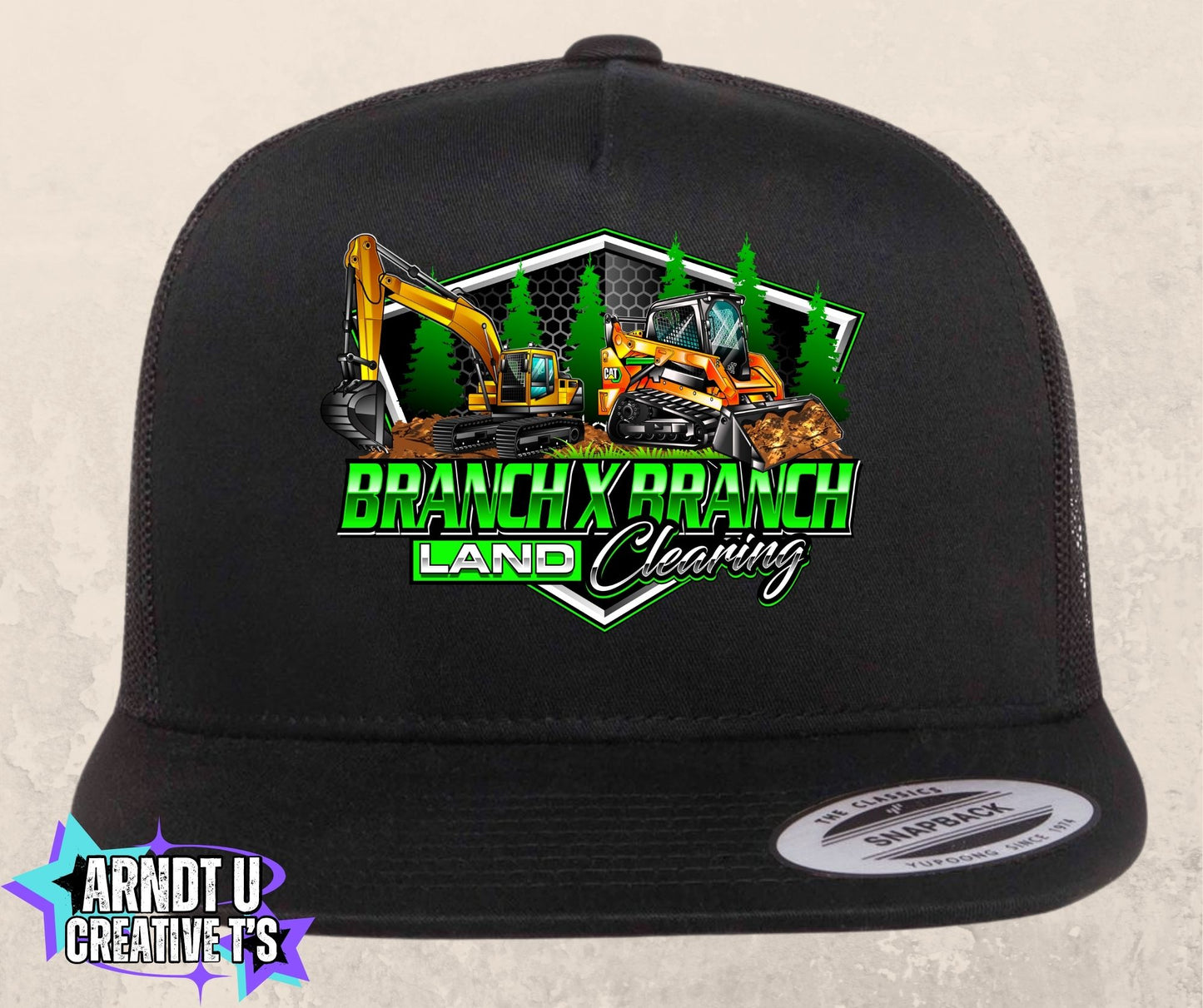 Branch X Branch Land Clearing Flat Brim