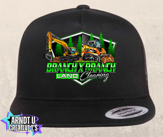 Branch X Branch Land Clearing Flat Brim
