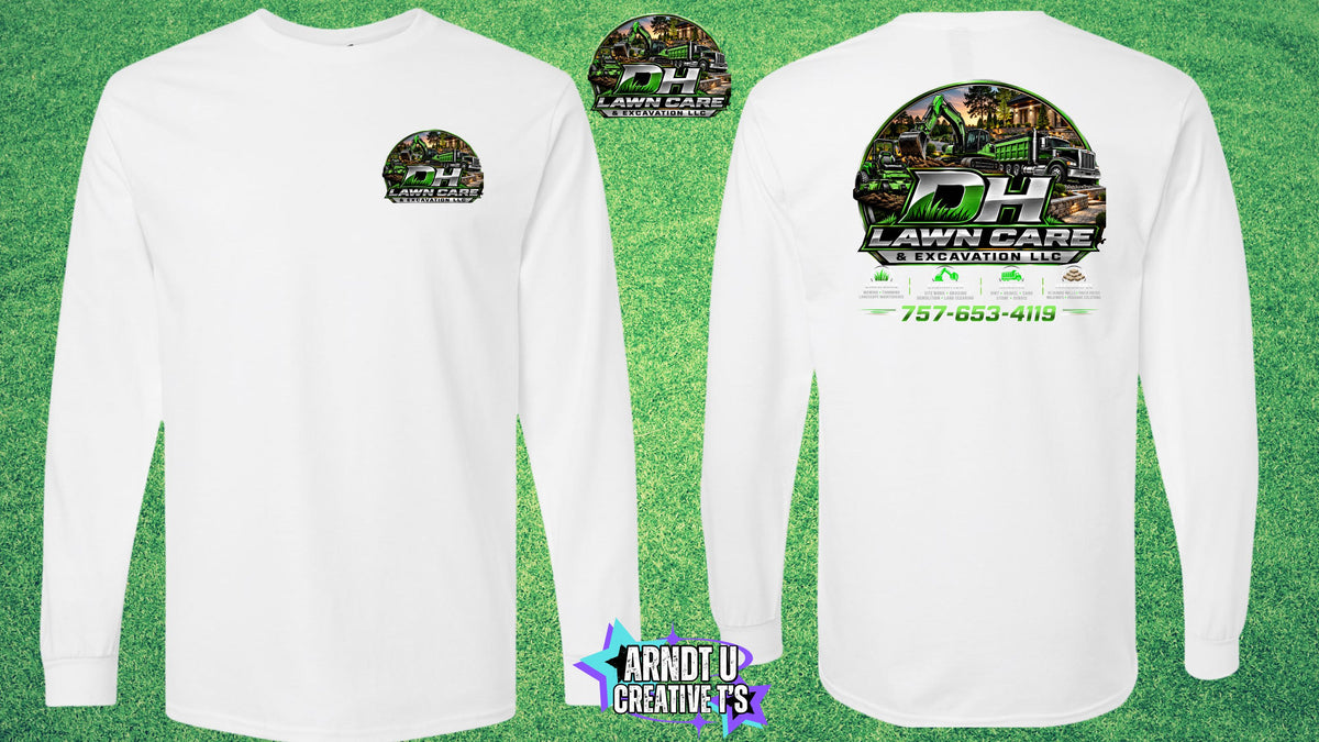DH Lawn Care & Excavation LLC Long Sleeve