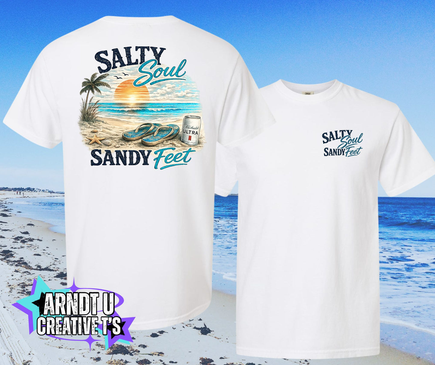 Salty Soul Sandy Feet Flips Flops & a MU