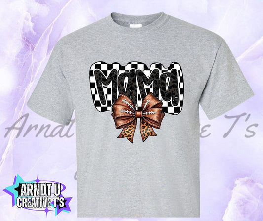 Football Bow Mama