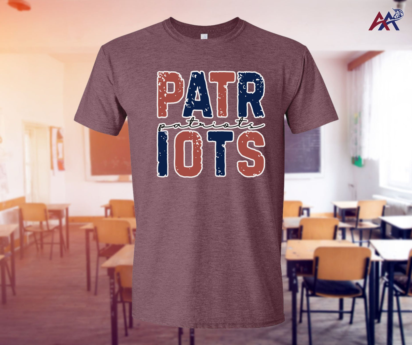 Patriots Block Letters Adult