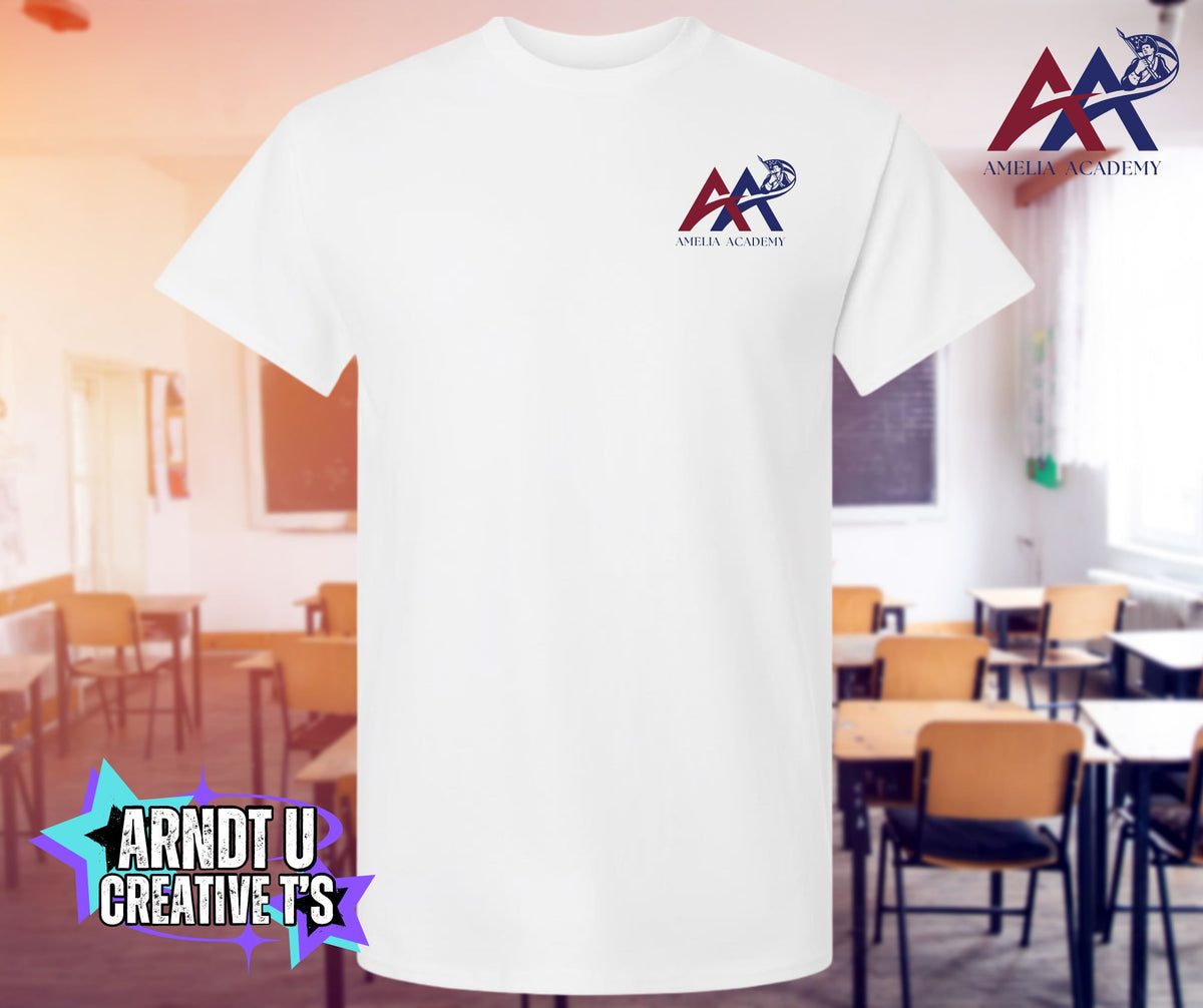Amelia Academy Left Chest Logo