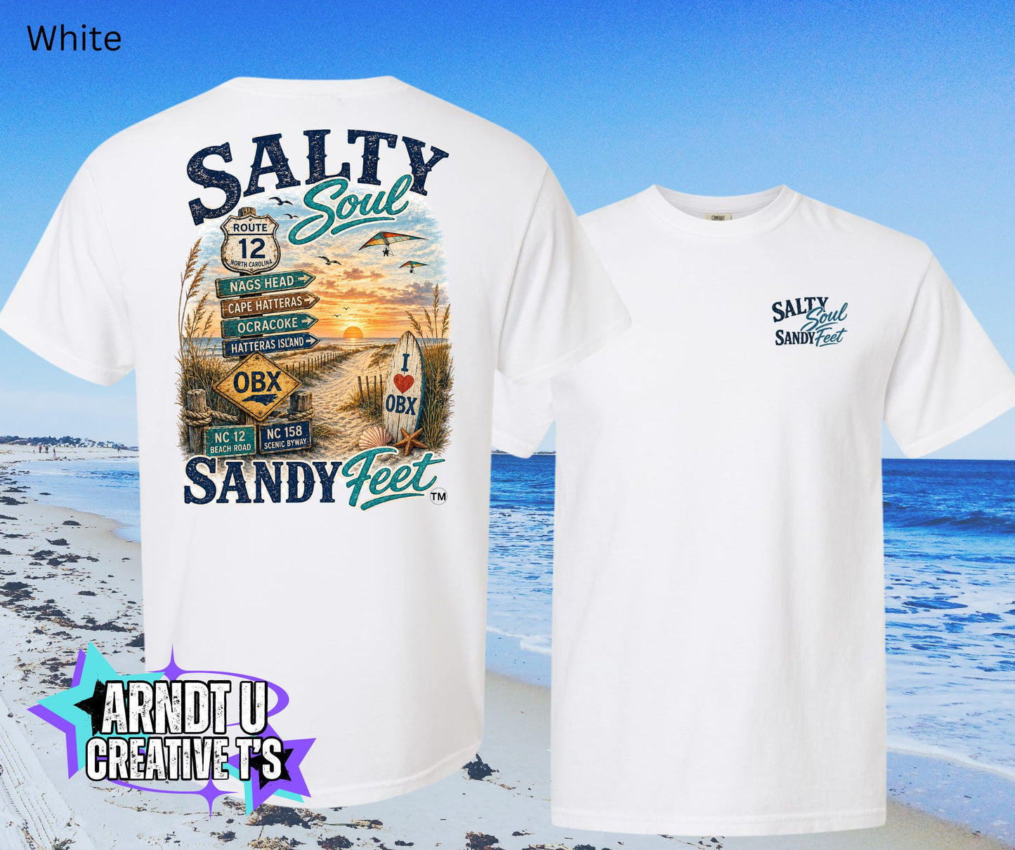 Salty Soul Sandy Feet Road Signs