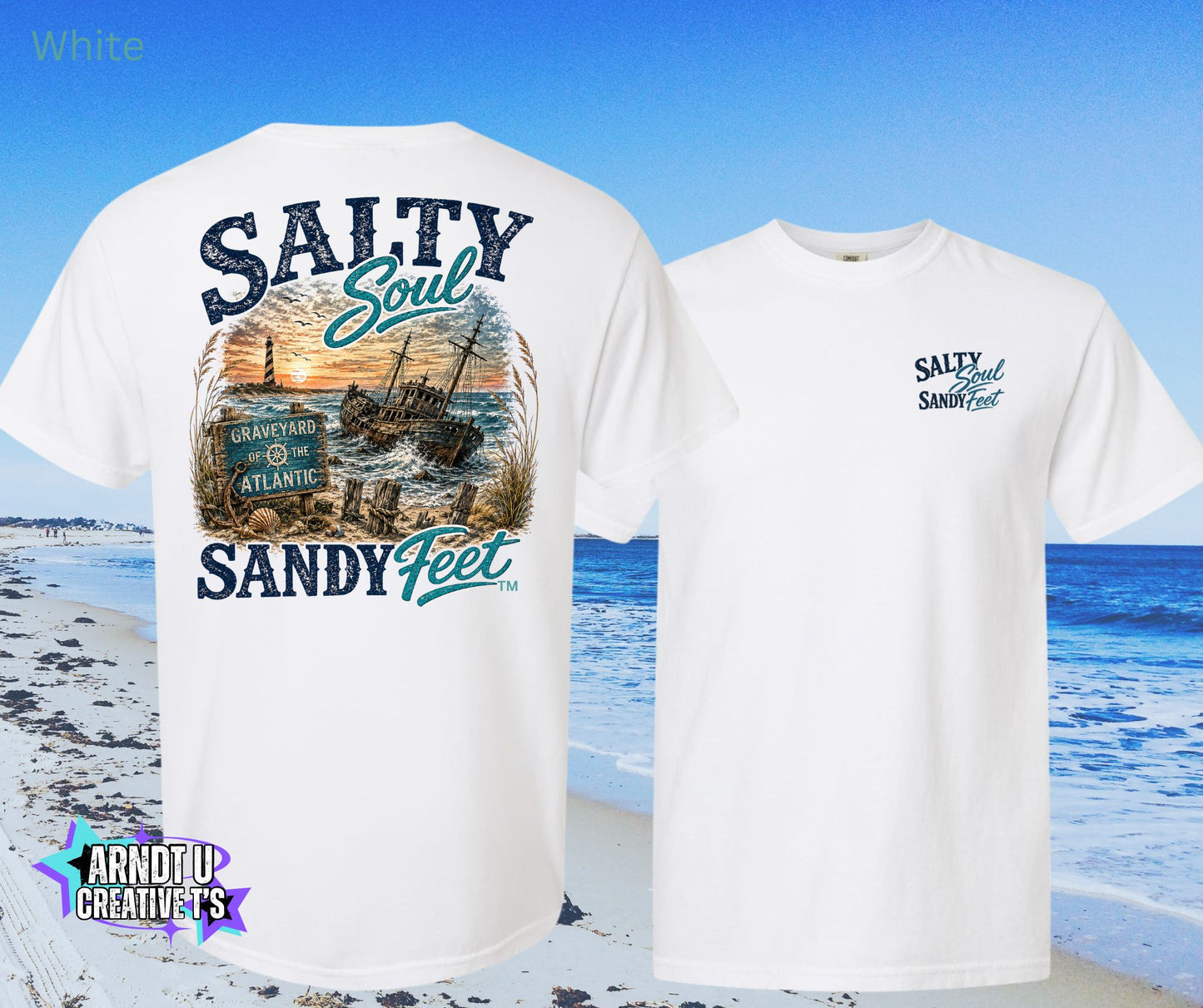 Salty Soul Sandy Feet Atlantic Graveyard