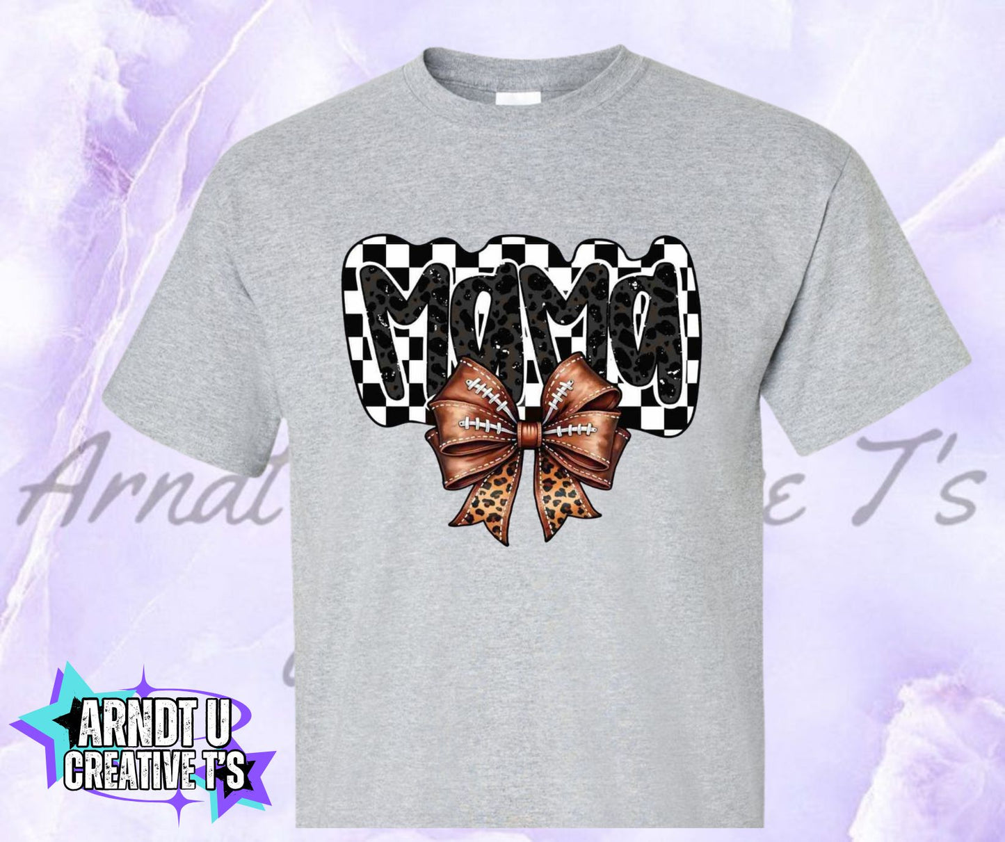Football Bow Mama