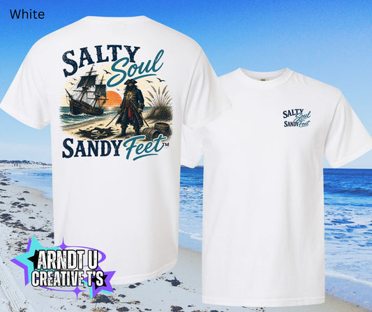 Salty Soul Sandy Feet Pirates