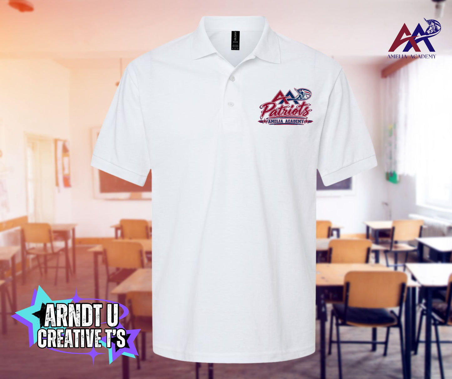 Youth New Design Gildan DryBlend Jersey Polo