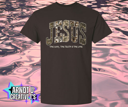 Jesus The Way the Truth Camo