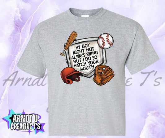 Baseball Watch Your Mouth