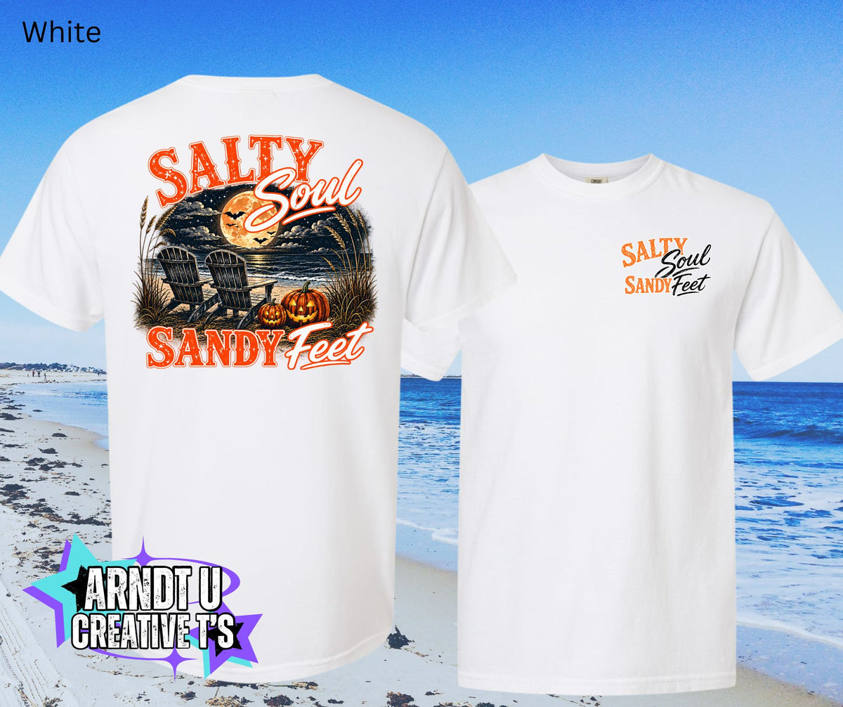 Salty Soul Sandy Feet Halloween on The Beach