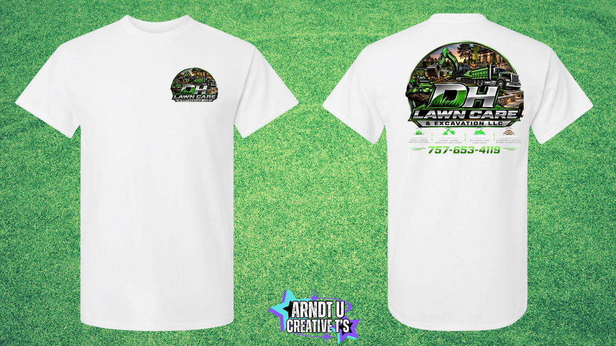 DH Lawn Care & Excavation LLC Short Sleeve