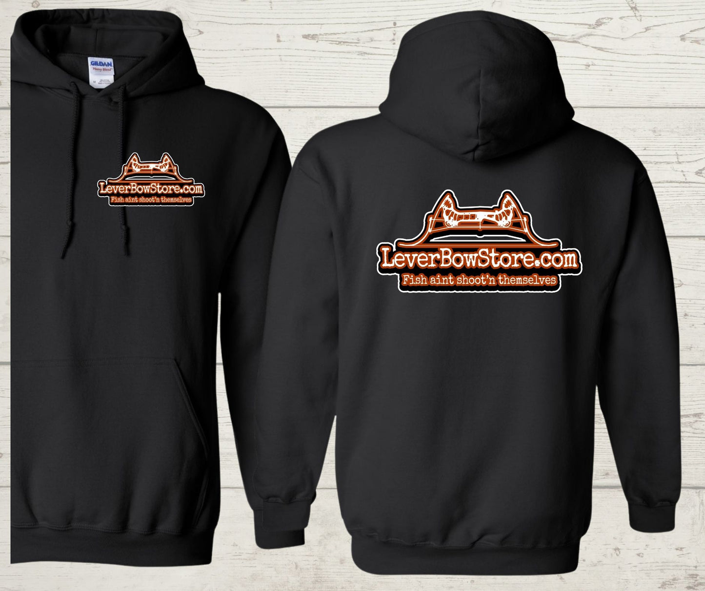 LeverBowStore.com Hoodies (Colored Logo)