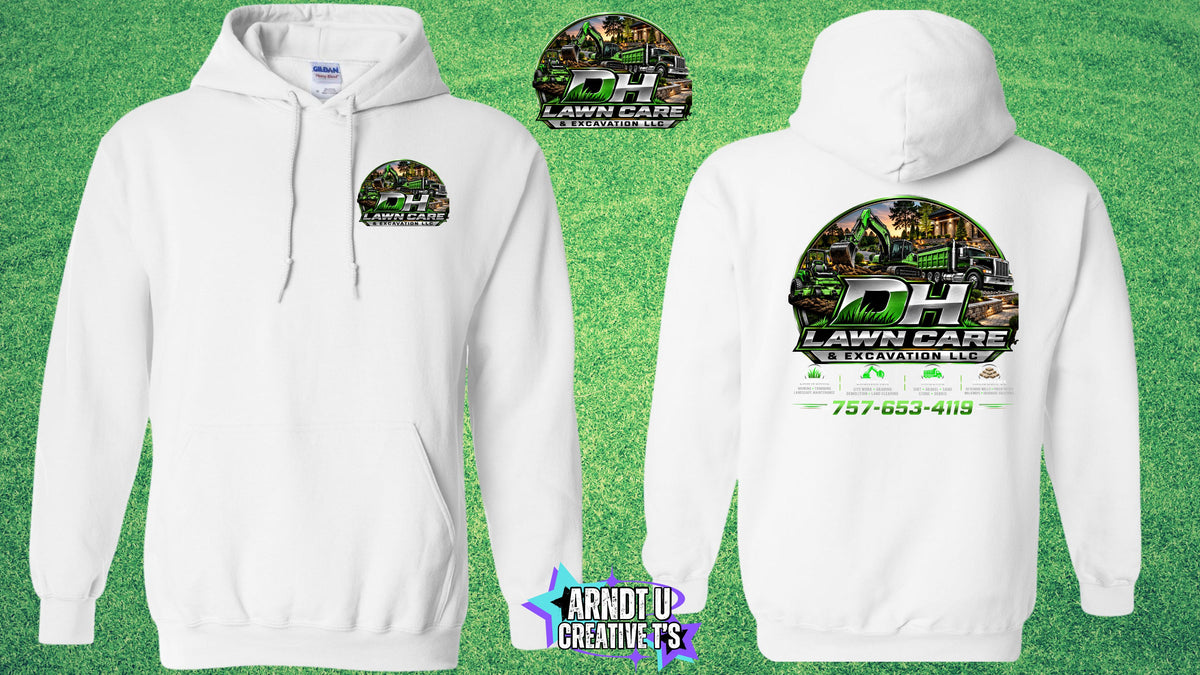 DH Lawn Care & Excavation LLC Hoodies