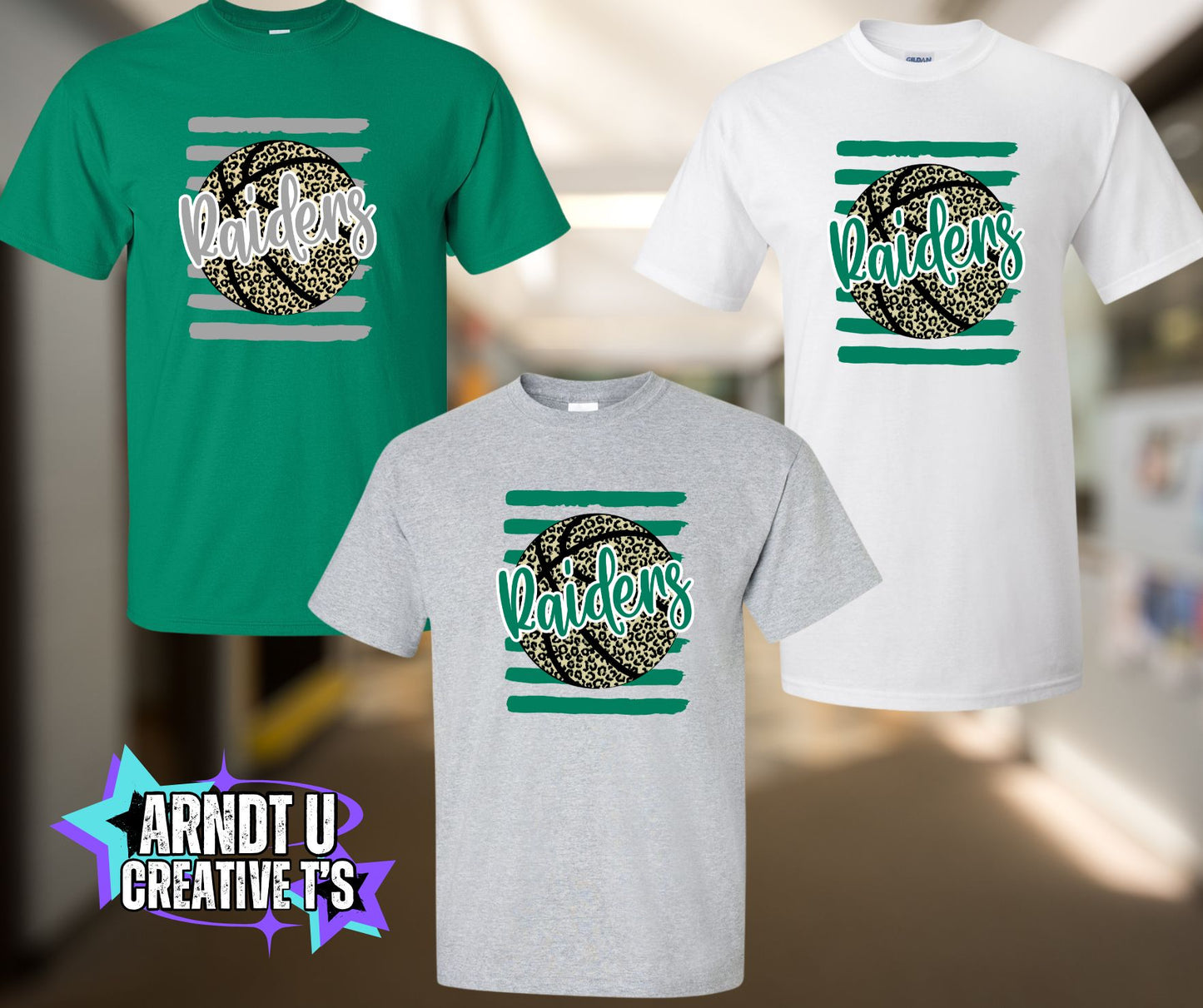 Raiders Cheetah Basketball