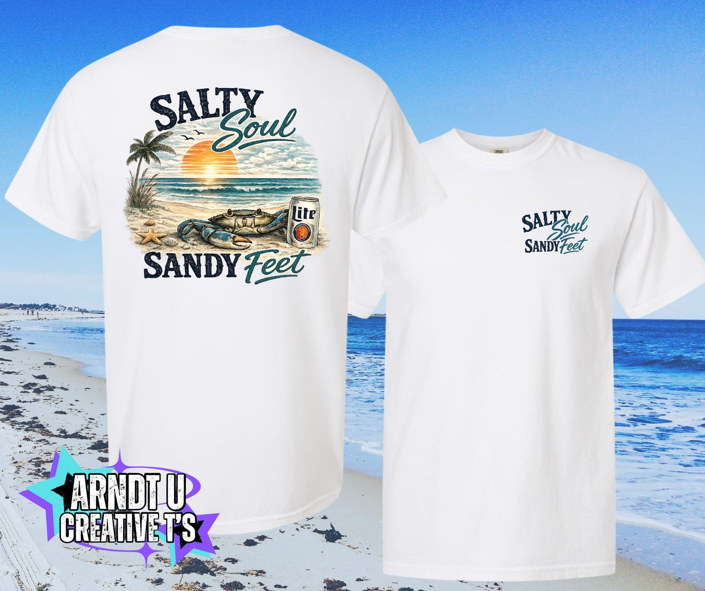 Salty Soul Sandy Feet Crabby With a ML