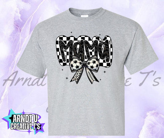 Soccer Bow Mama