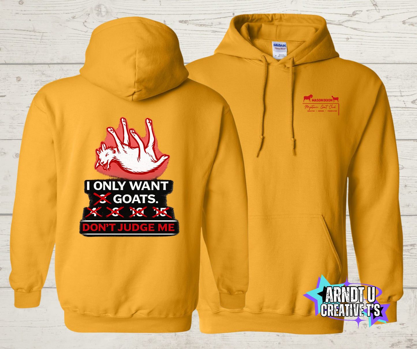 Mason Dixon Myotonic Goat Club Hoodies