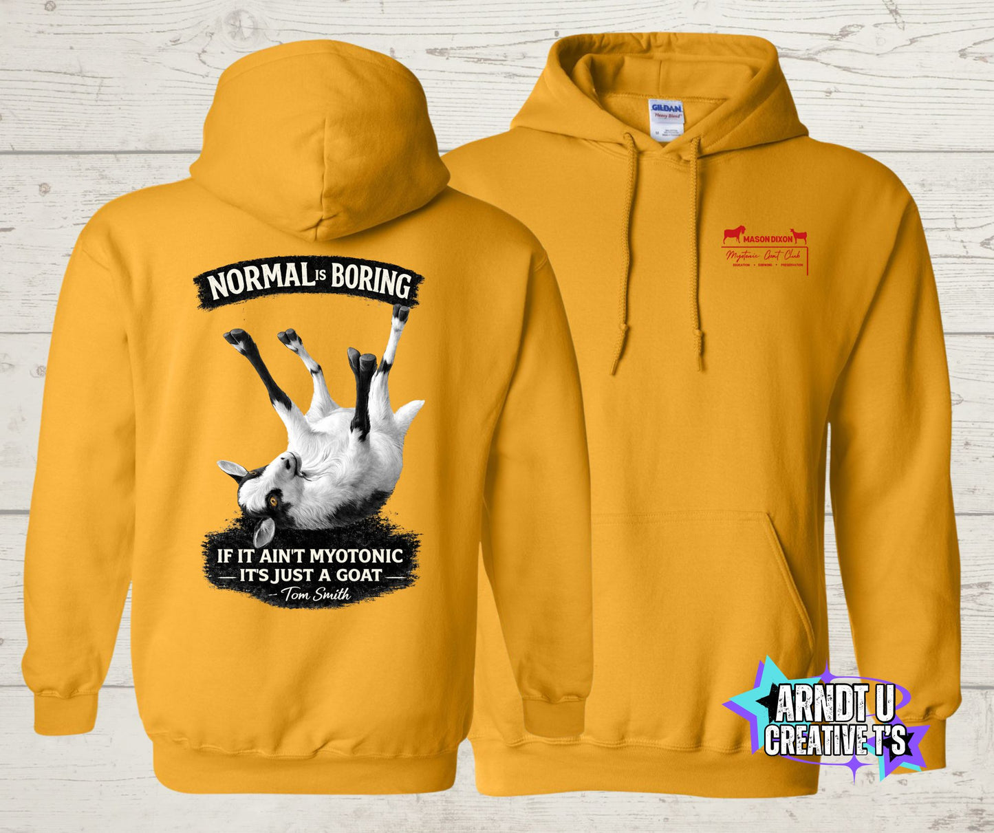 Normal Is Boring Hoodies
