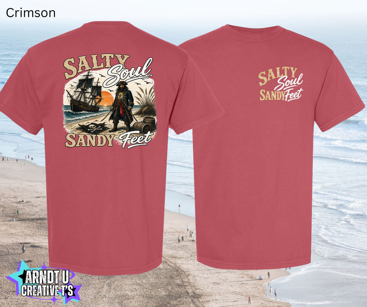 Salty Soul Sandy Feet Pirates