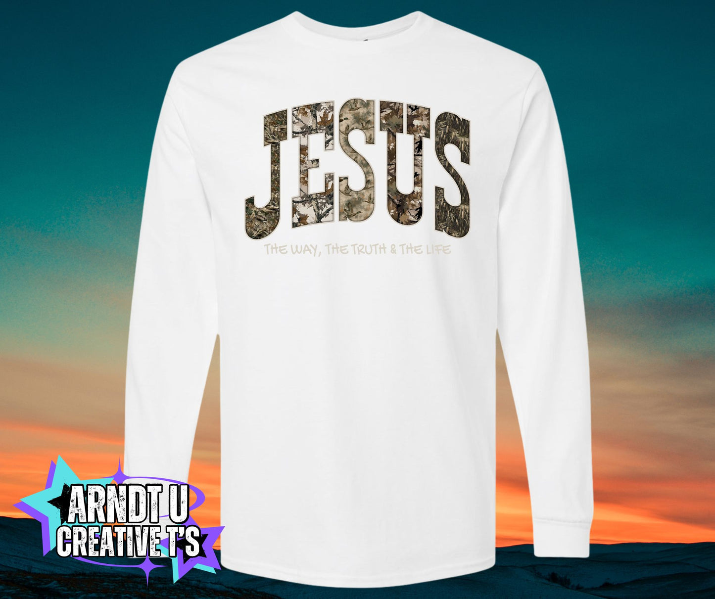 Jesus The Way the Truth Camo