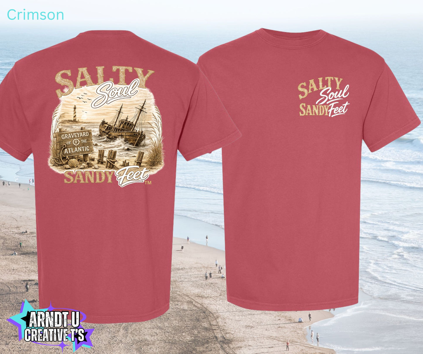 Salty Soul Sandy Feet Atlantic Graveyard