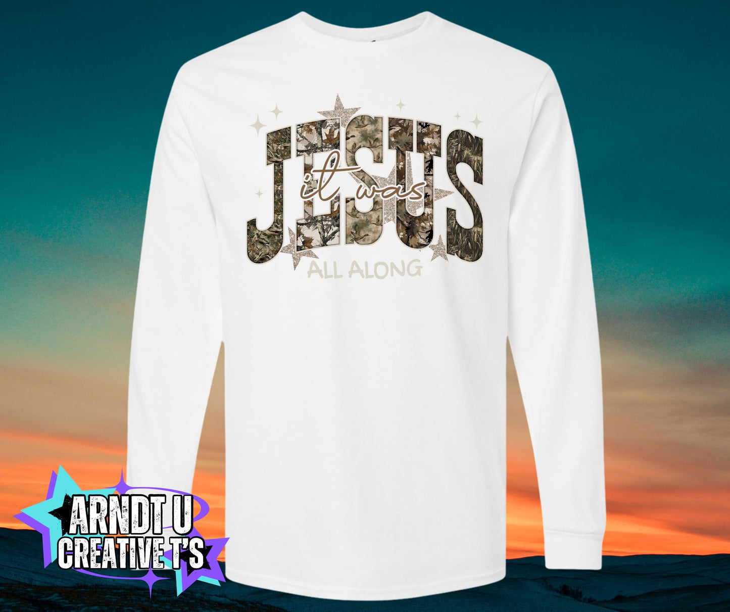 Jesus All Along Camo