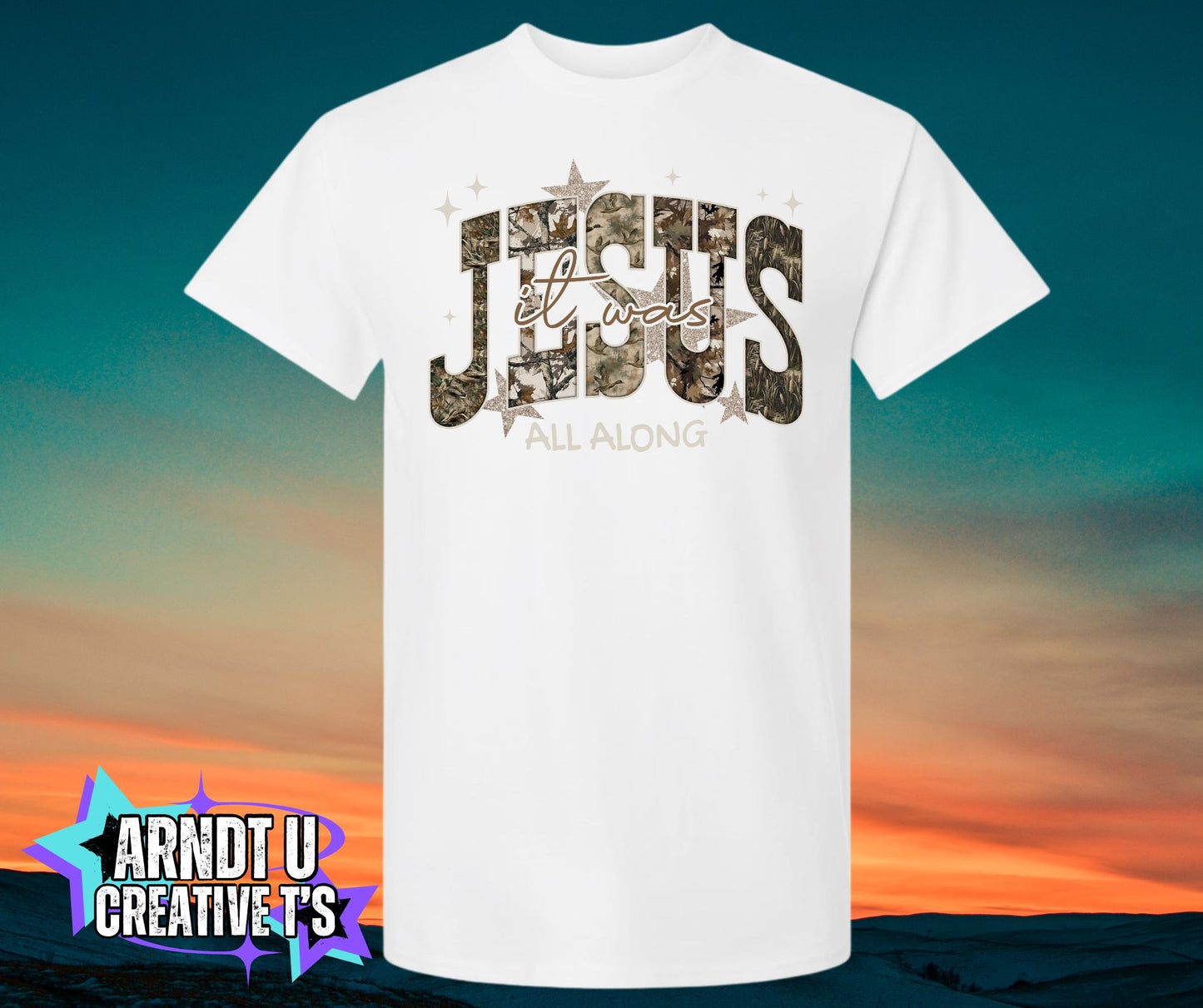 Jesus All Along Camo