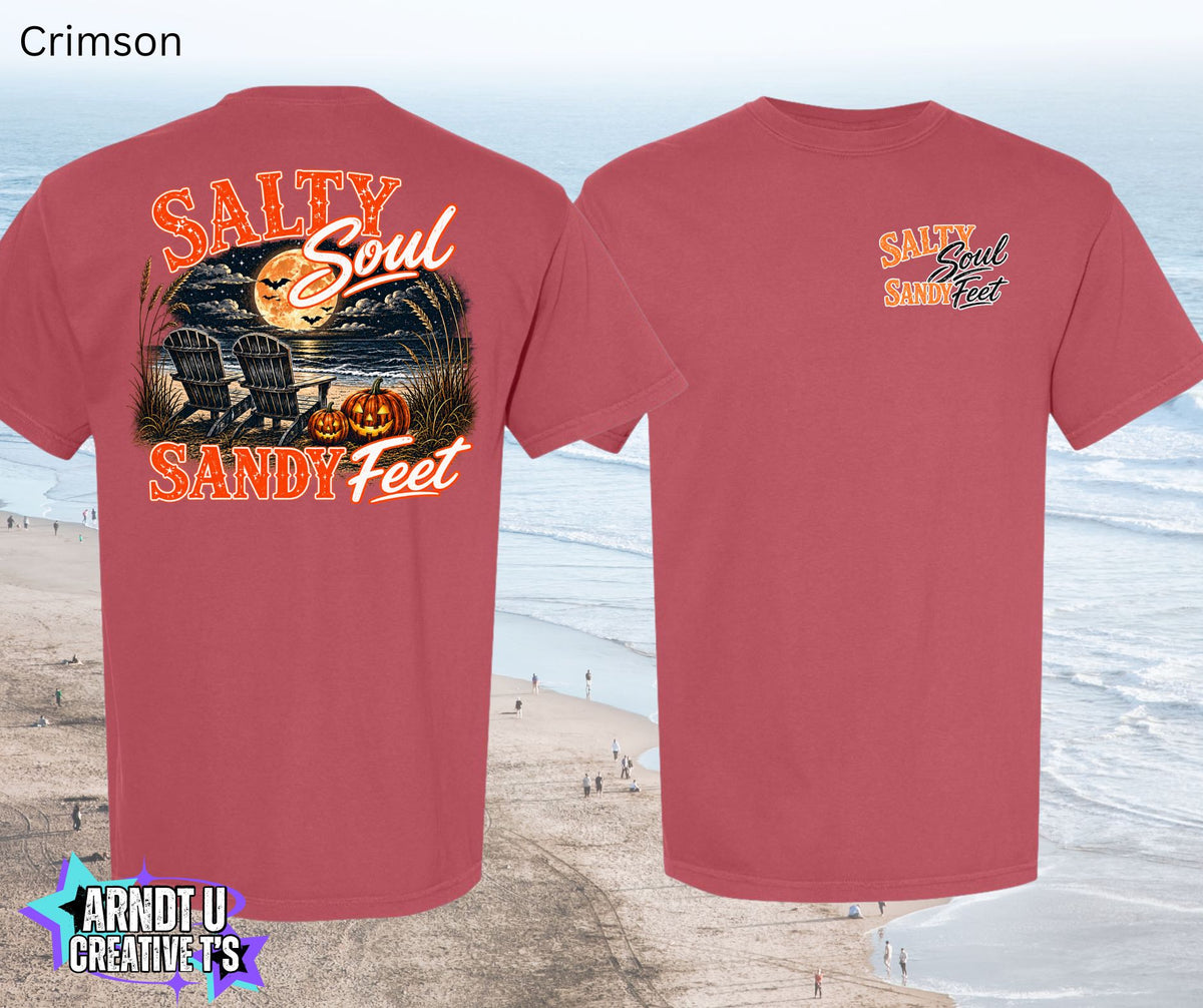 Salty Soul Sandy Feet Halloween on The Beach