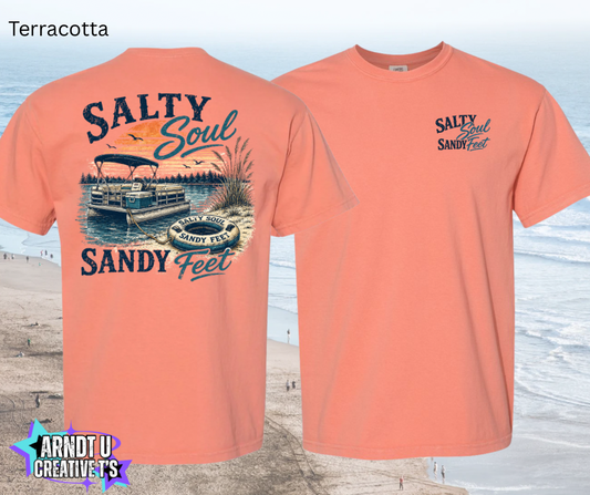 Salty Soul Sandy Feet Pontoon