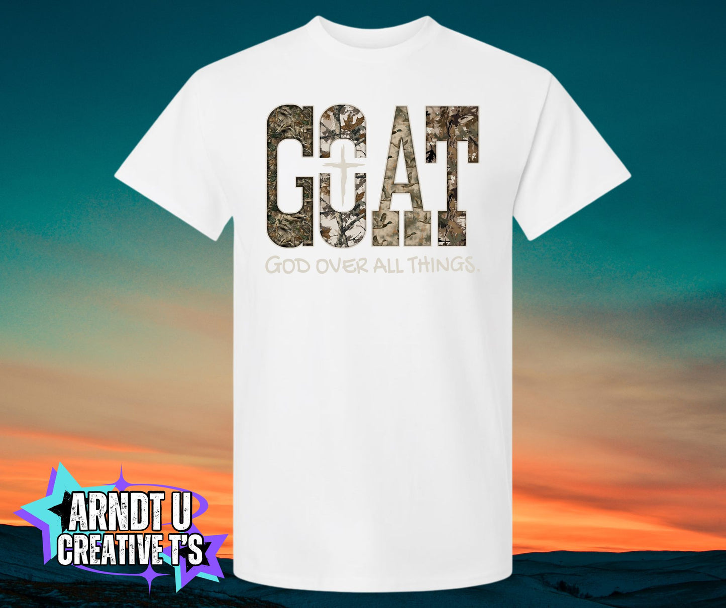 GOAT God Over All Things Camo