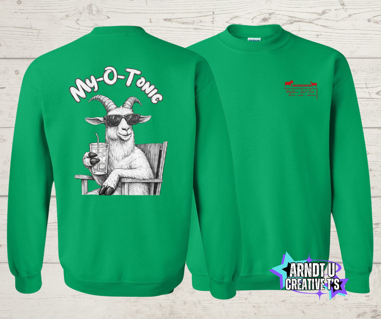 Mason Dixon Myotonic Goat Club My-O-Tonic Crewneck Sweatshirt