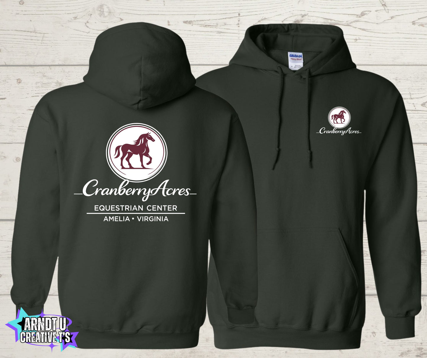 Cranberry Acres Gildan Hoodies