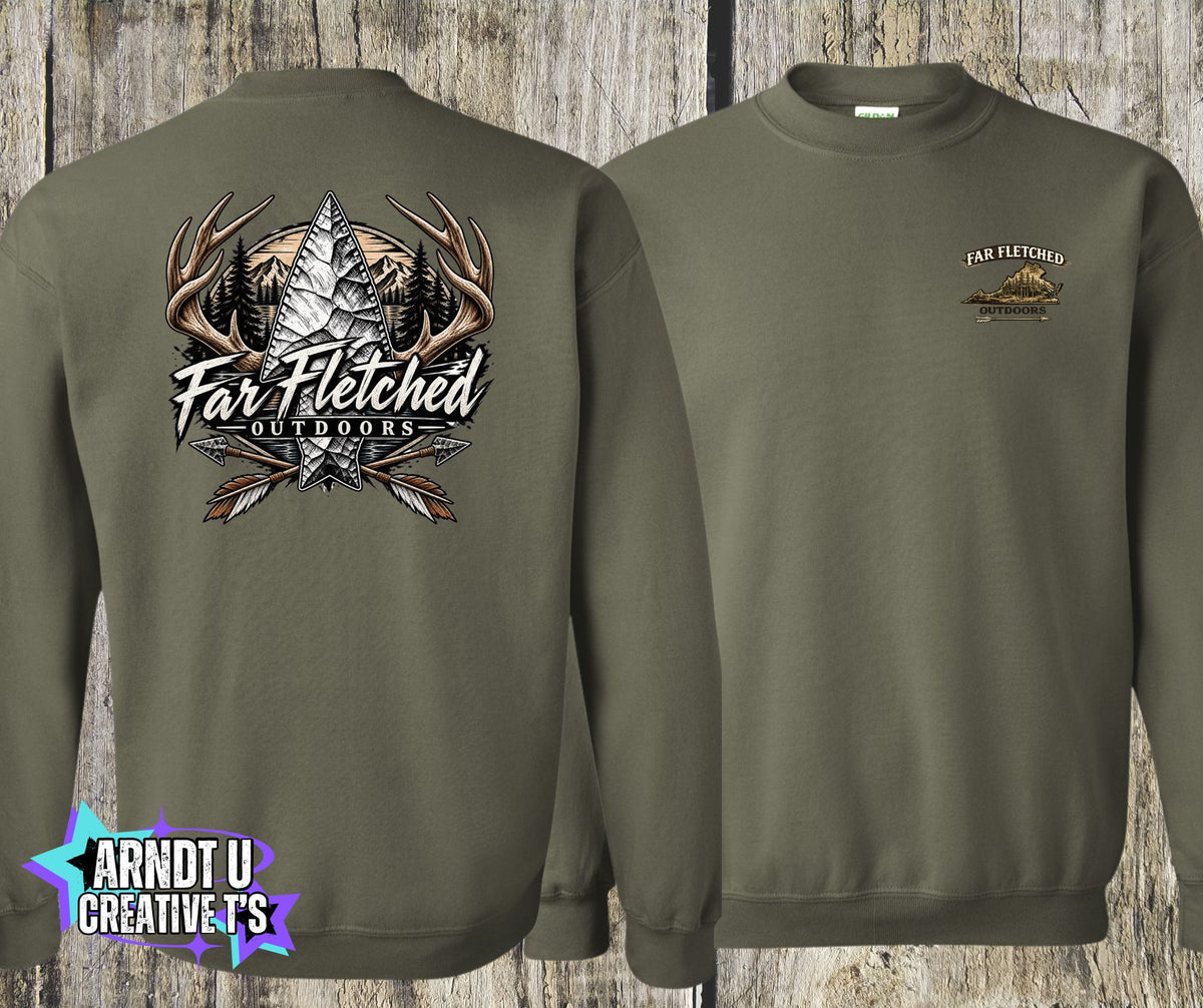 Far Fetched Arrowhead Crewneck Sweatshirt