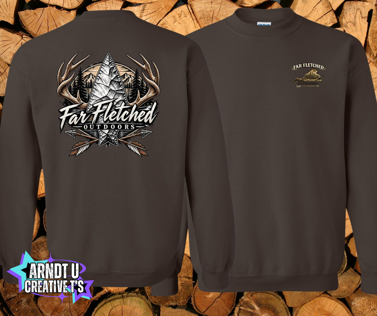 Far Fetched Arrowhead Crewneck Sweatshirt