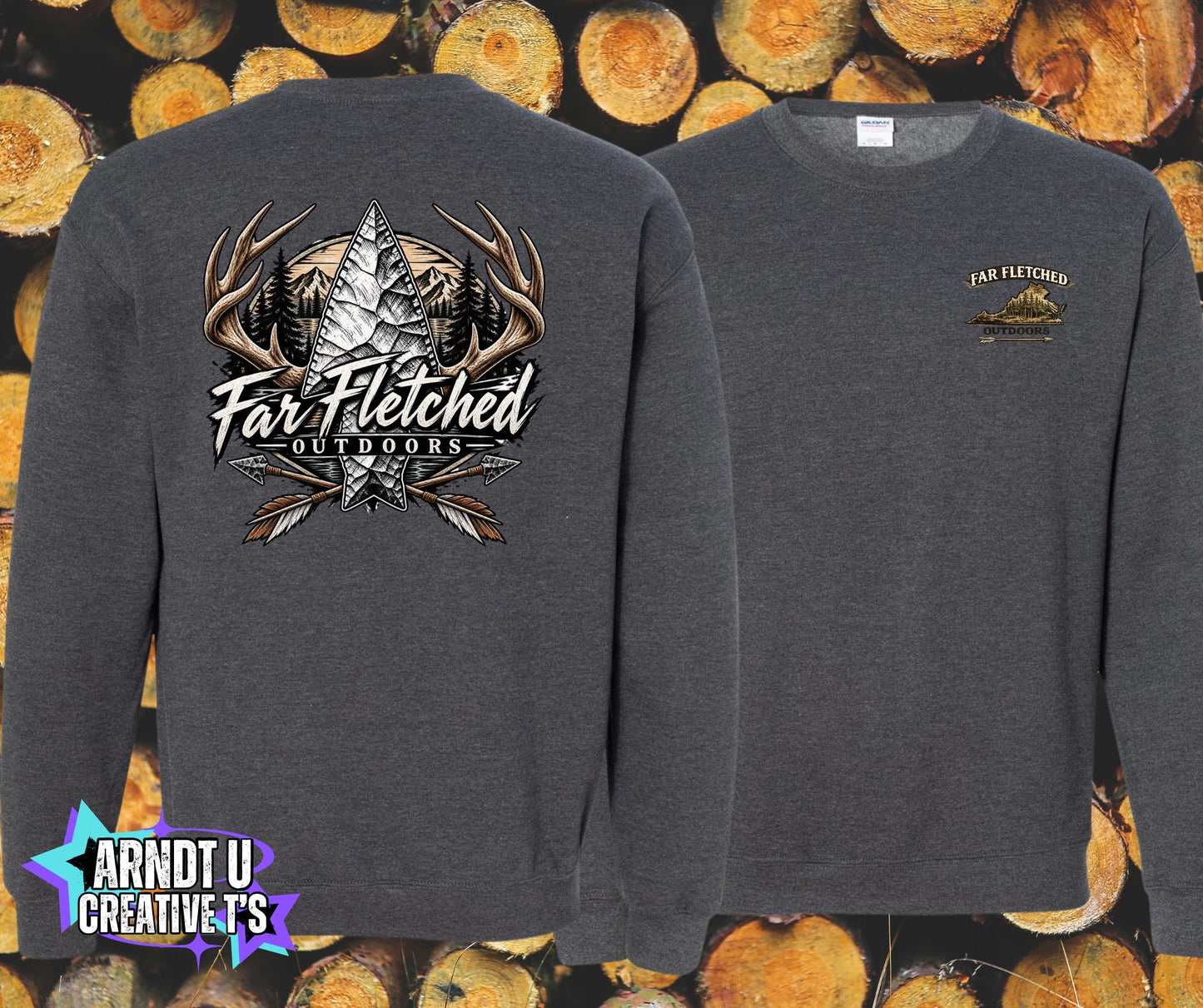 Far Fetched Arrowhead Crewneck Sweatshirt