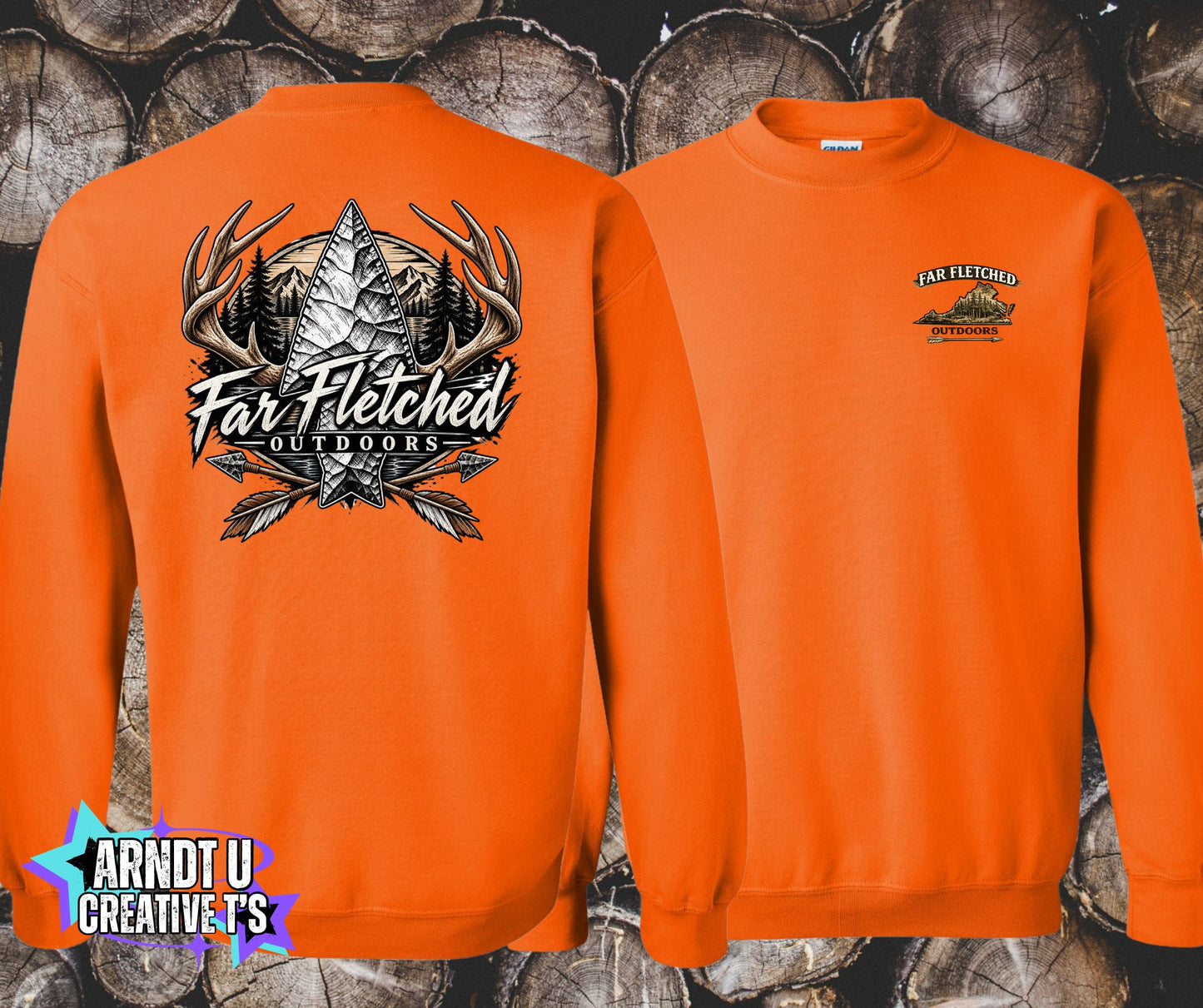 Far Fetched Arrowhead Crewneck Sweatshirt