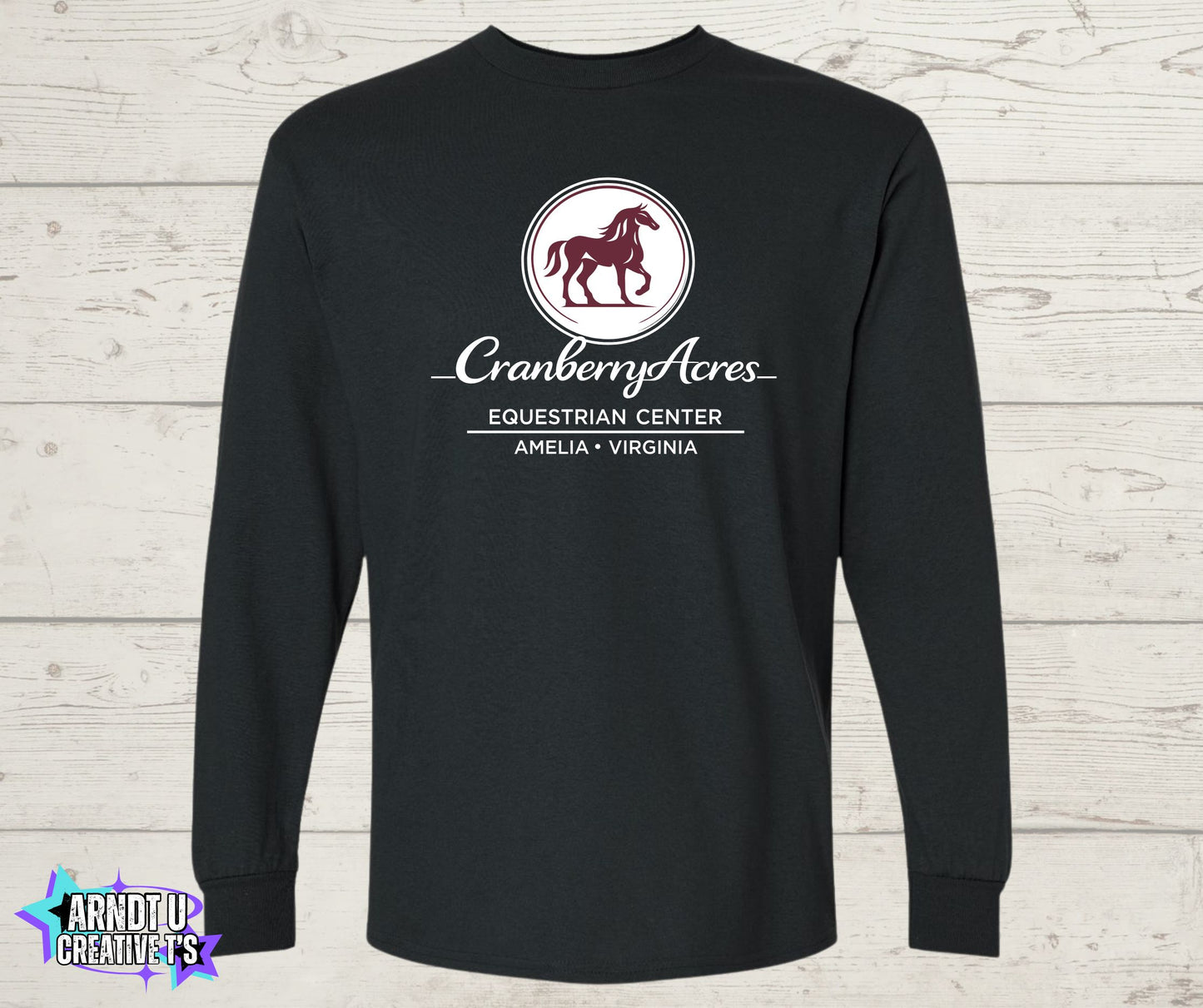 Cranberry Acres Long Sleeve Front Only