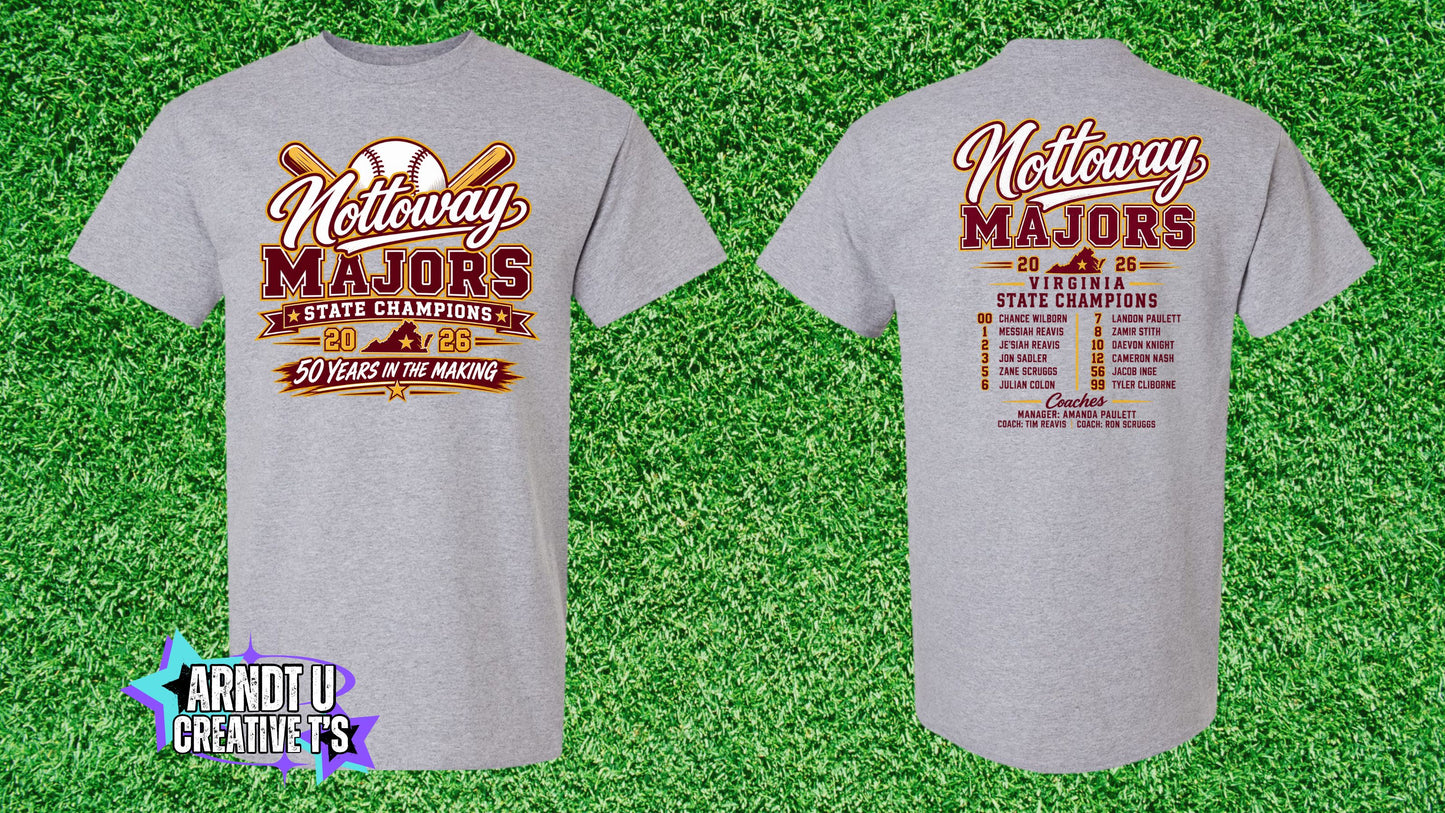 Nottoway Majors Gildan Short Sleeve