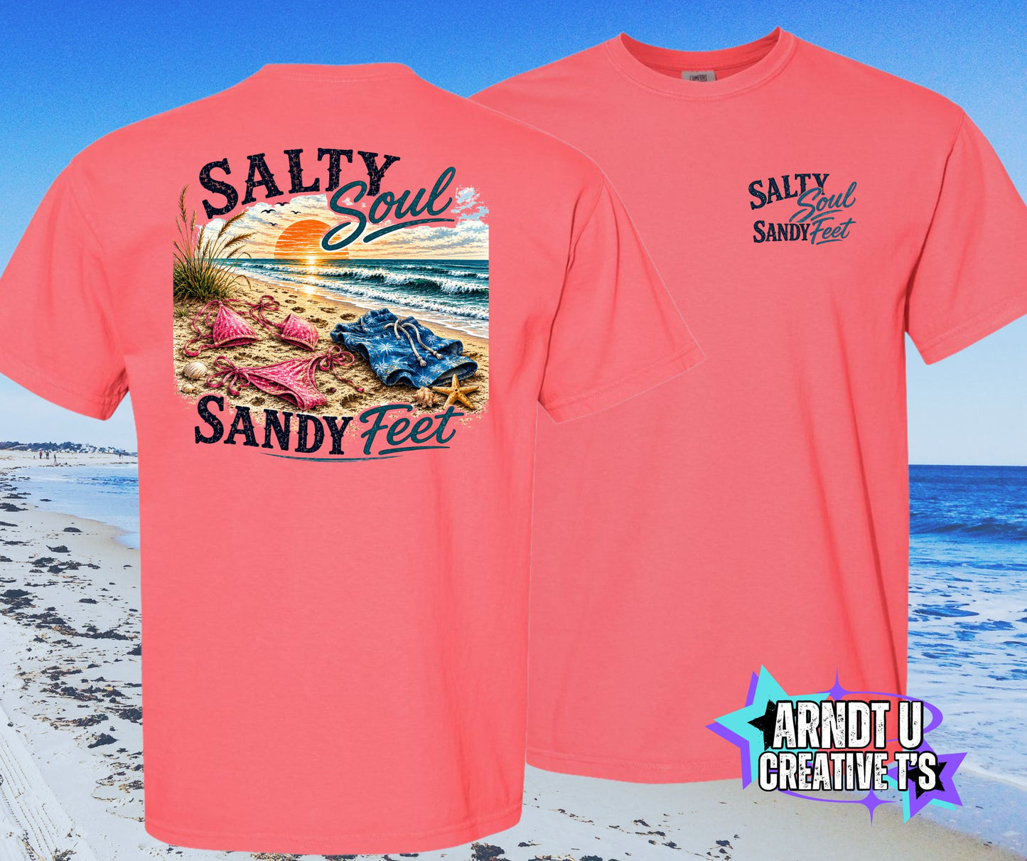 Salty Soul Sandy Feet Skinny Dipping