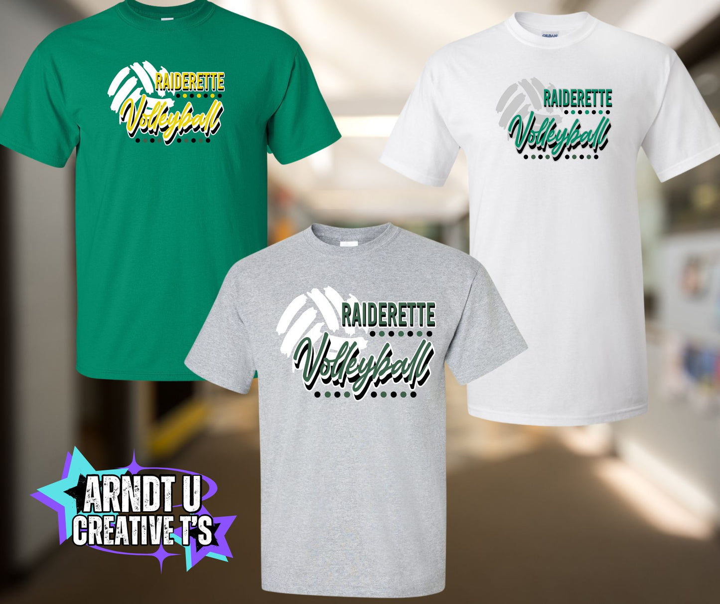 Raiderette Volleyball