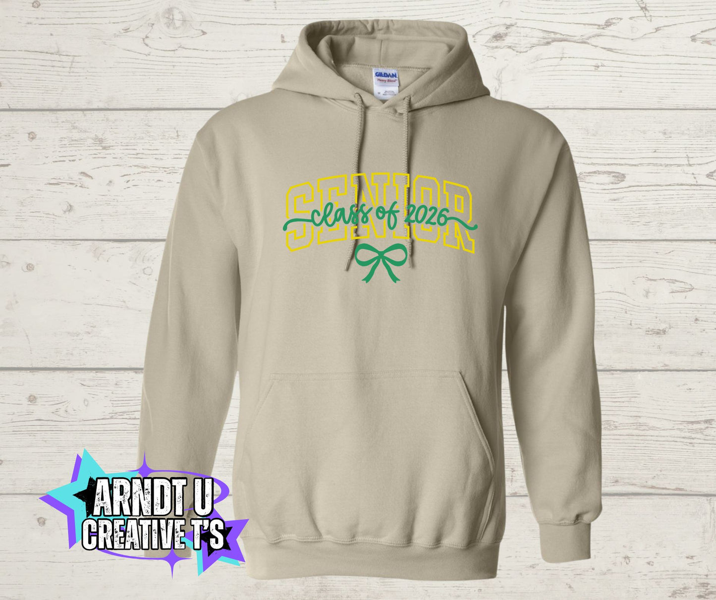 Senior 2026 with Green Bow