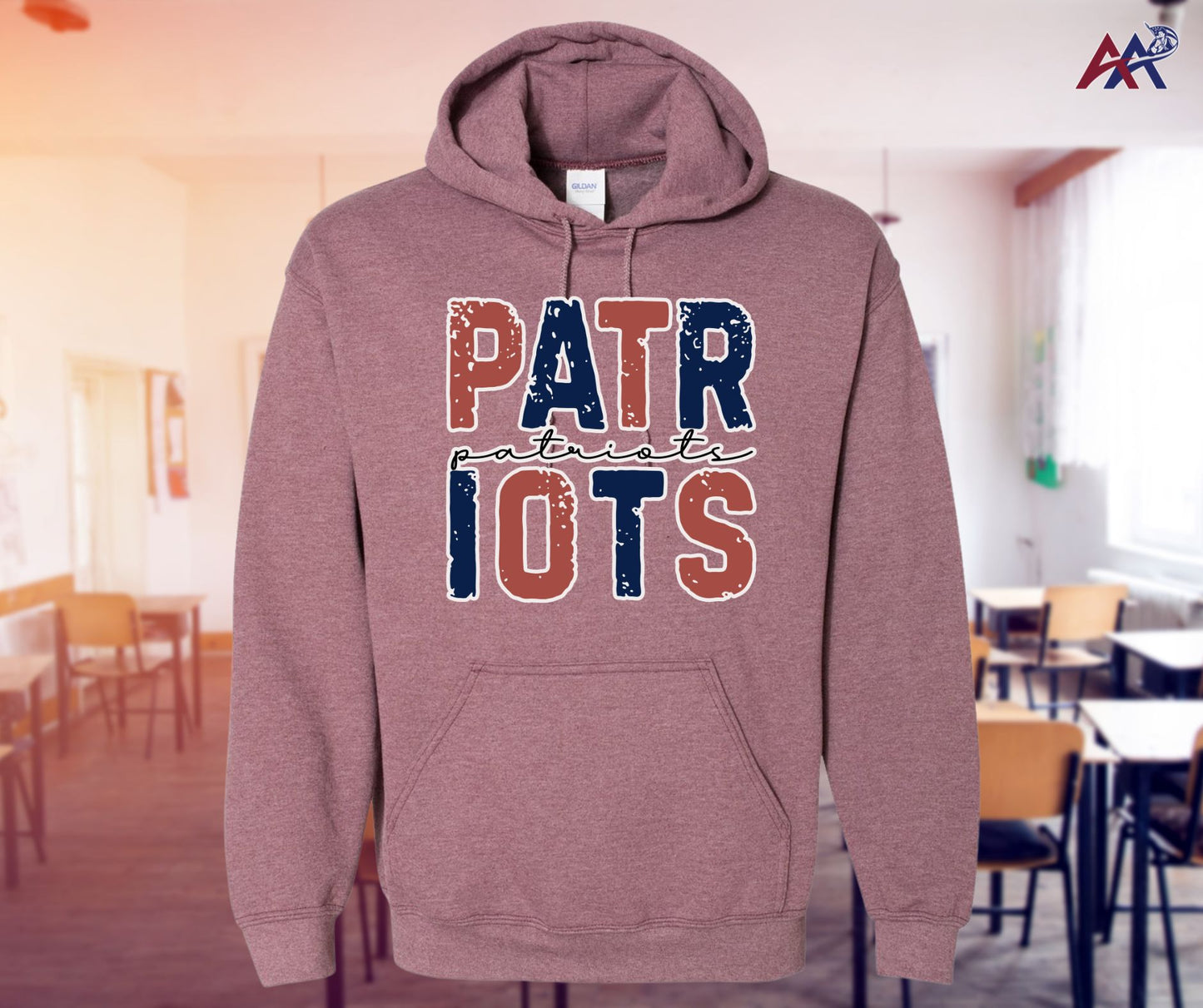 Patriots Block Letters Adult