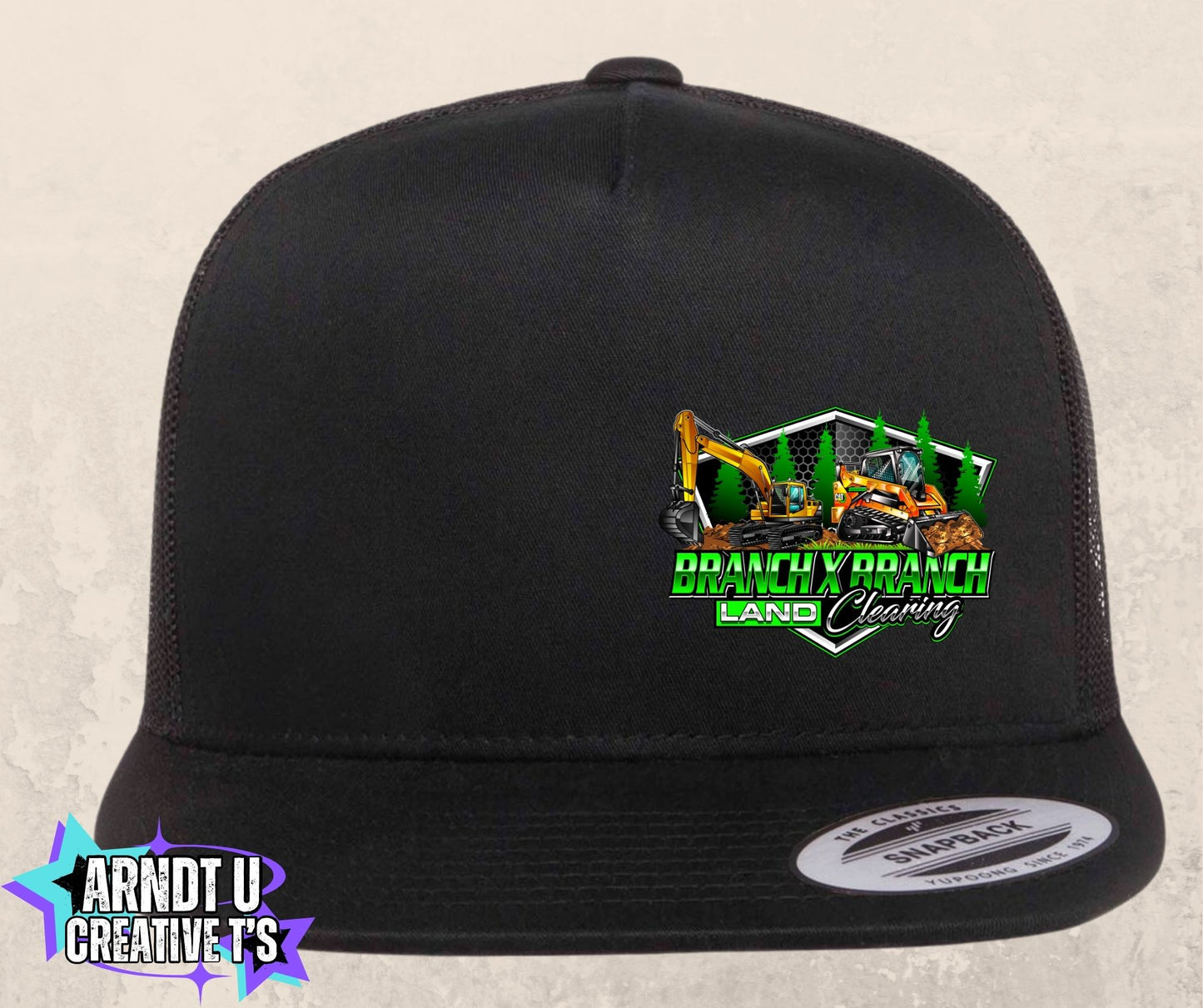 Branch X Branch Land Clearing Flat Brim