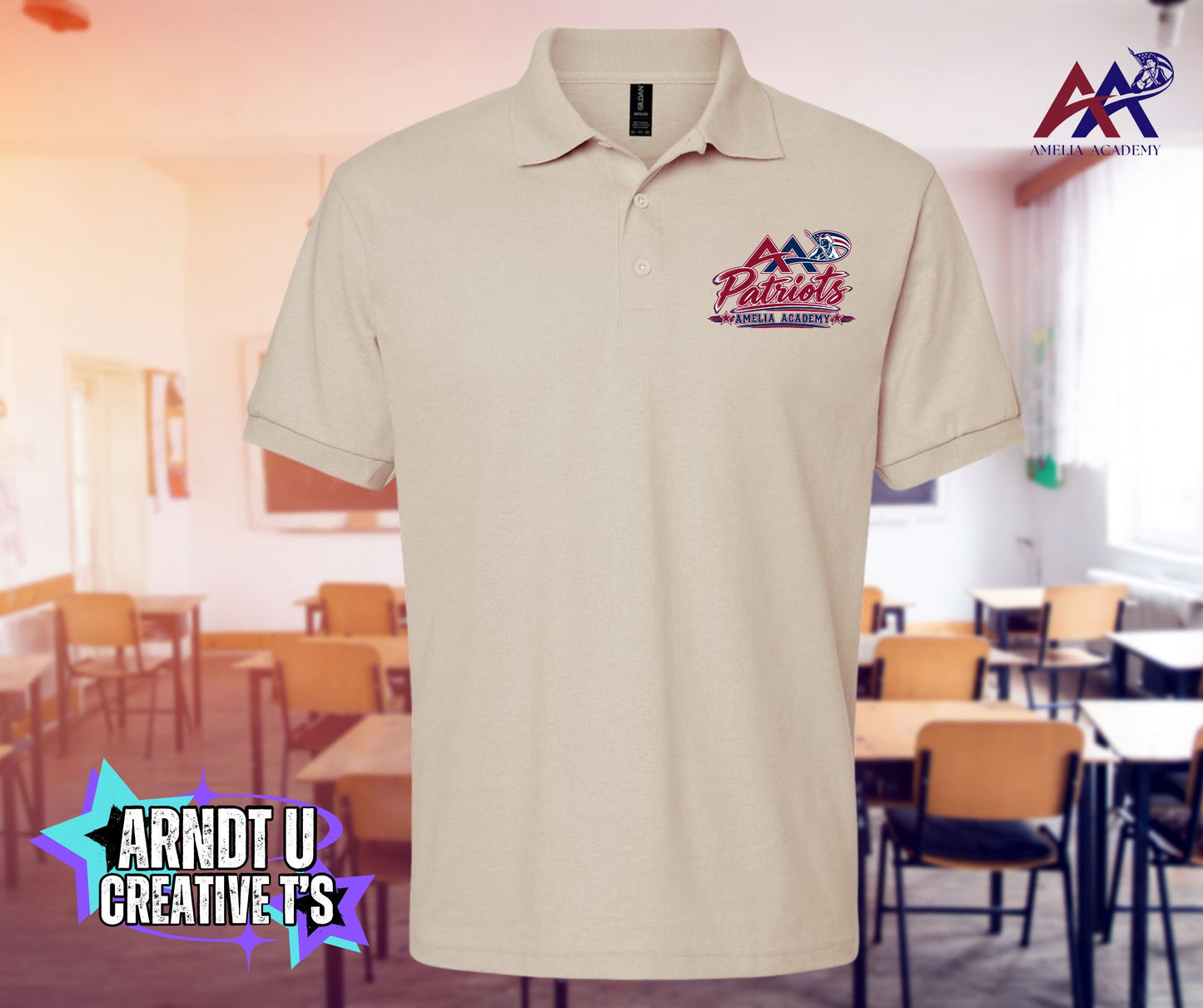 New Designs Gildan Unisex DryBlend® Jersey Polo