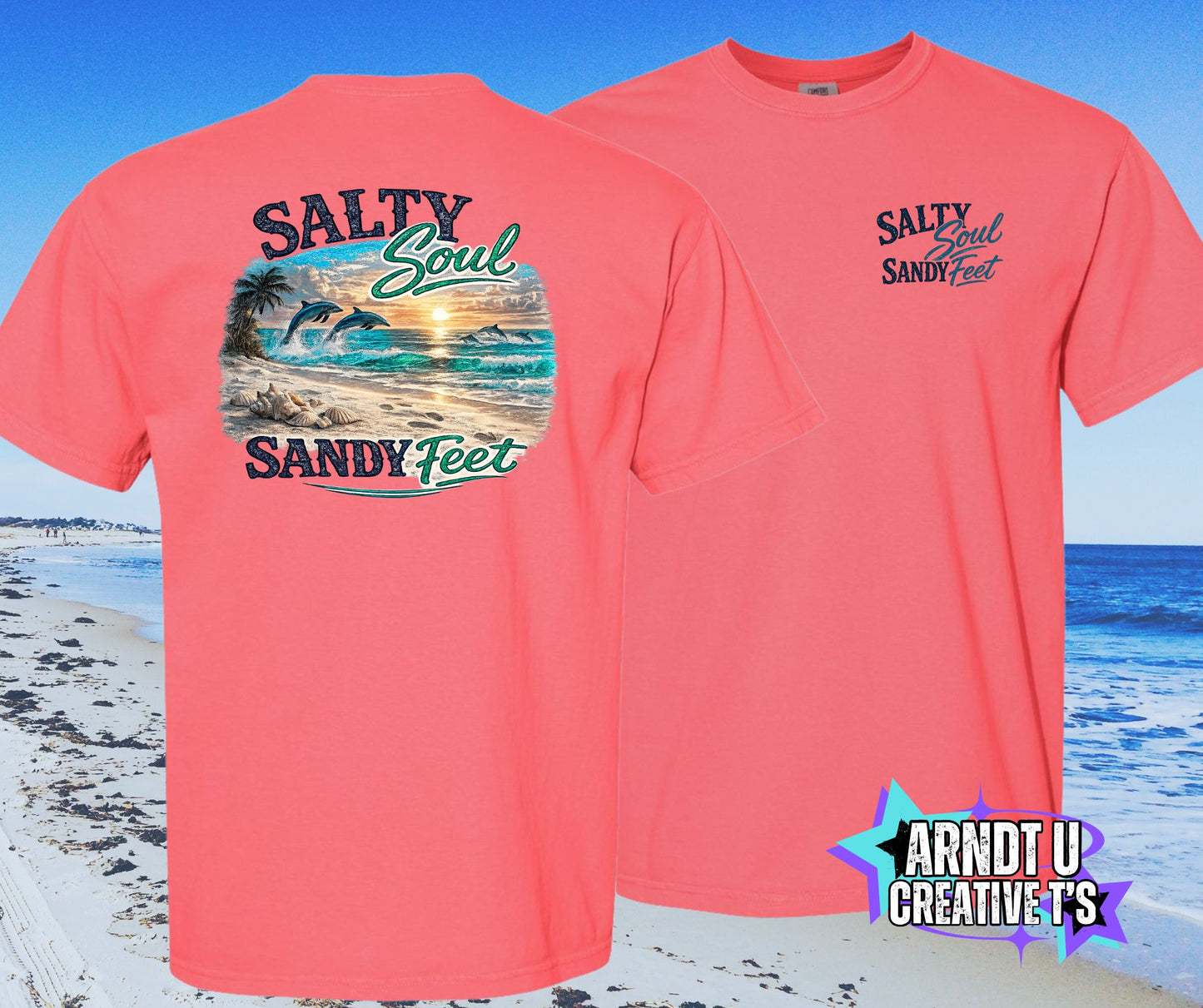 Salty Soul Sandy Feet Dolphins