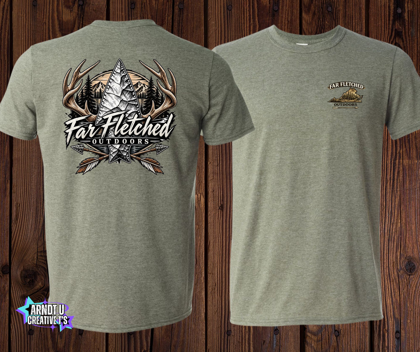 Far Fetched Outdoors Arrow Head Short Sleeve Softstyle