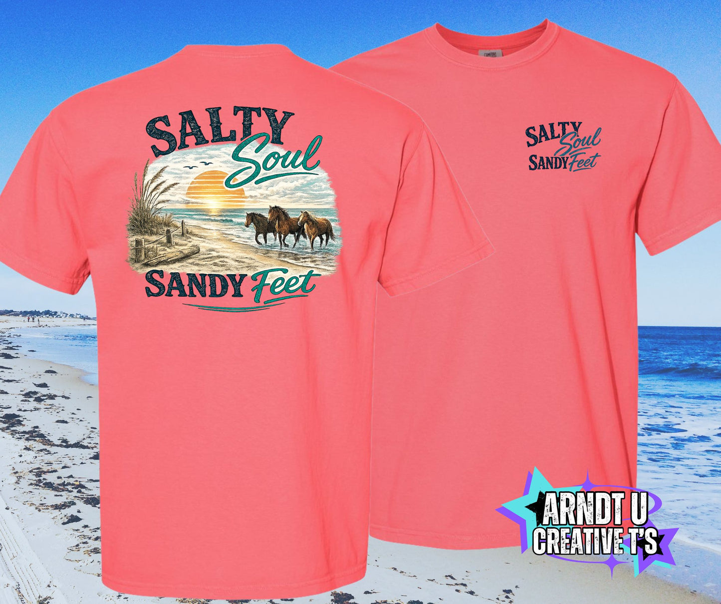Salty Soul Sandy Feet Corolla Horses