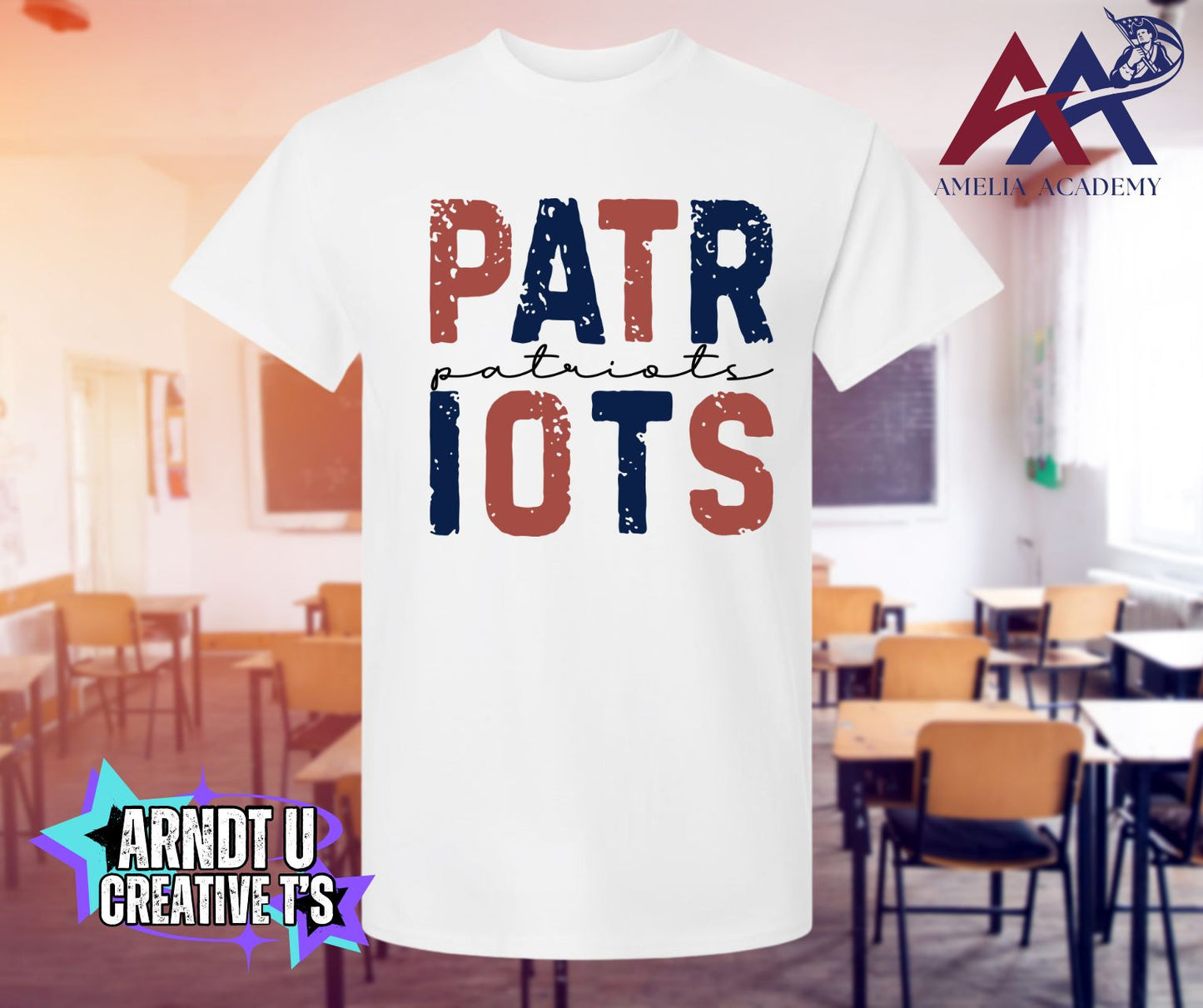 Patriots Block Letters Adult