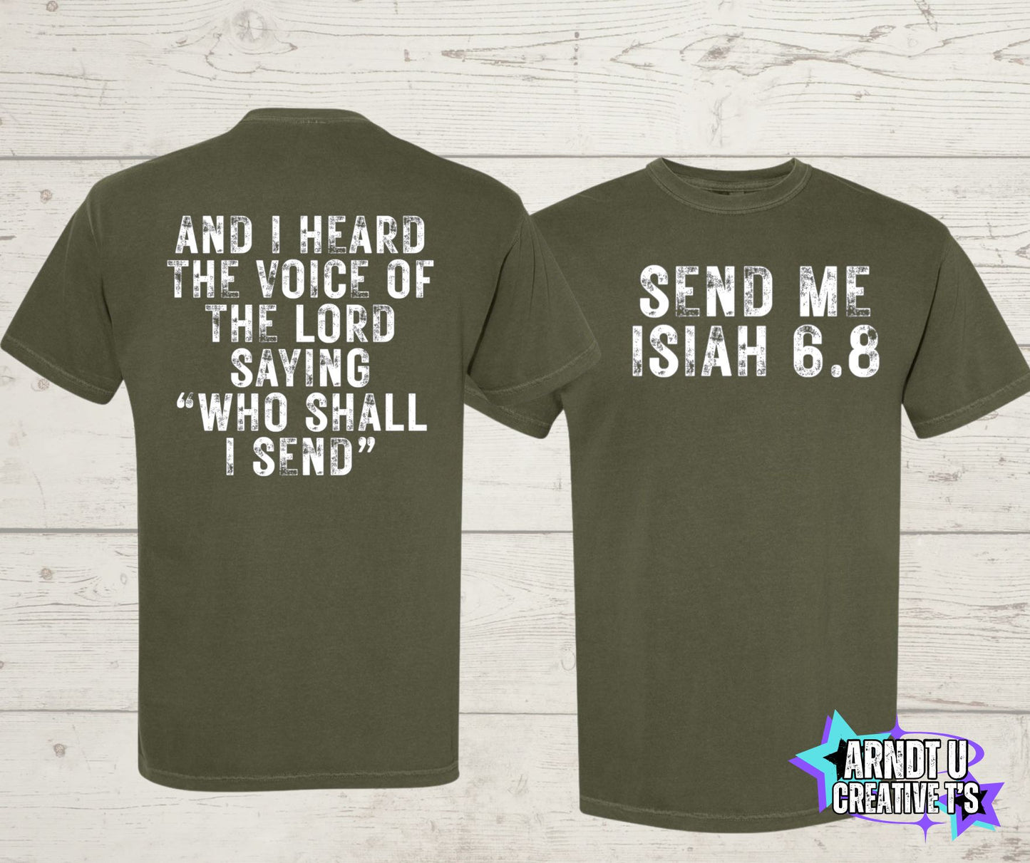 And I Heard a Voice Isiah 6.8